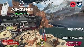 AX200 PRO AIMZENIX - NEO STRAFE TAP STRAFE SUPERGLIDE JITTER AIM CONFIG ( EA & STEAM ) [ APEX SS23 ]