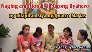 PUGONG BYAHERO SINUGOD NG QUATRO MARIAS HABANG NAKALIVE