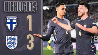 Finland 1-3 England | Three Lions Bounce Back In Helsinki | UEFA Nations League Highlights | England