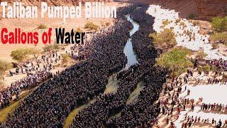 Taliban Pumped Billion Gallons of Water from a Desert River, Now Four Countries Face a Disaster