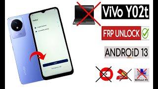 ViVO Y02t (V2254) Frp Bypass Android 13-14 Without Pc Latest Update 2025