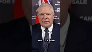 Ontario Premier Blasts Trump Over Tariff Chaos