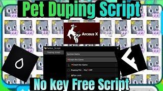 Pet simulator X Dupe Script [️All Executor Working] for Android,Pc!