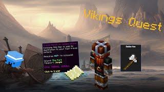 The quest for the Viking (Guide) Hypixle:skyblock