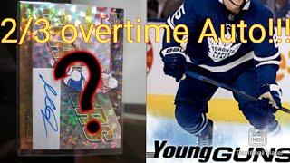 Huge gold # Auto Hit from Overtime pack!! Ud series 1 break +SPa & Overtime!