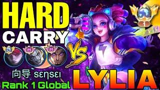 Hard Carry Lylia VS Top Global & Supreme Enemies - Top 1 Global Lylia by 向导 sεηsει - Mobile Legends