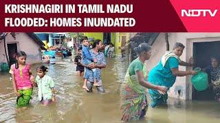 Krishnagiri Rain Today | Tamil Nadu's Krishnagiri District Flooded Amid Heavy Rains