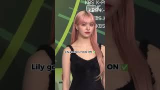 Lily goddess mode: On  #lily #nmixx #kpop