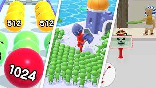 Ball Run 2048, Count Masters: Stickman Games, Find the Alien 2 | weegame7