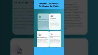 HashBar Best Notification Bar WordPress Plugins #bestplugins  #shorts