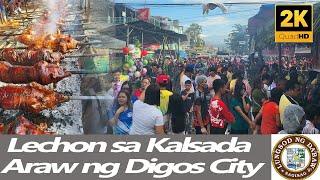 Sangkaterbang Lechon sa Kalsadahan ng Digos City at Sobrang Daming Tao | Philippines 