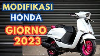 Modifikasi Honda Giorno Thailand การปรับเปลี่ยนฮอนด้า Giorno ปี 2023Kār prạb