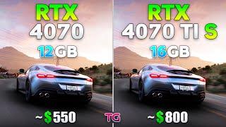 RTX 4070 vs RTX 4070 Ti SUPER - How Big is the Difference?