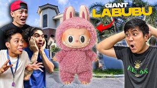 GIANT LABUBU sa BG House!