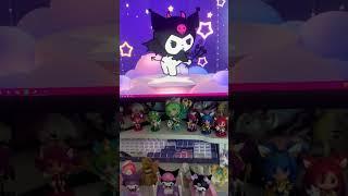 these kuromi and my melody figures are just TOO adorable #kuromi #mymelody #blindbox #sanrio #asmr