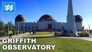 [4K] Griffith Observatory in Los Angeles, California USA - Walking Tour & Travel Guide