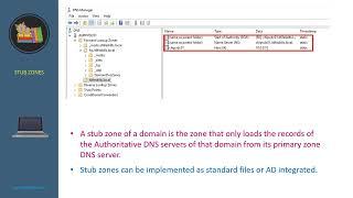 Can you describe Stub Zones in Windows DNS