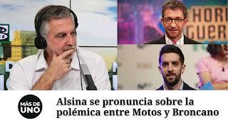 Carlos Alsina se pronuncia sobre la polémica entre Pablo Motos y David Broncano