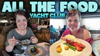 MSC YACHT CLUB - All The Food