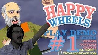 Happy Wheels Прохождение ► ПЕРВАЯ СМЕРТЬ! ► #1