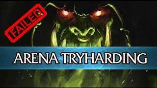 Hearthstone - Arena Tryharding - Warlock FAIL