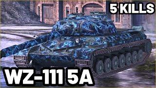 WZ-111 5A | 7.6K DAMAGE | 4 KILLS | WOT Blitz Pro Replays