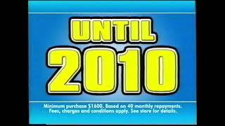 Harvey Norman - No interest till 2010 - 2006 ad