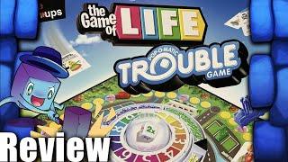 The Game of Life Pop O Matic Trouble Game Review - with Tom Vasel