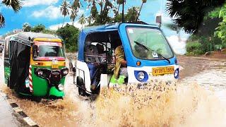 Auto video | Passenger Auto's are Travel in Drizzle Road | PIAGGIO APE Autorickshaw | Crazy Autowala