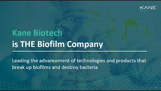 Kane Biotech Overview from Peterson Capital