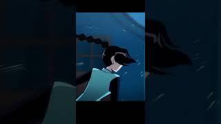 неожиданный поцелуй .        аниме: Киллер Севен