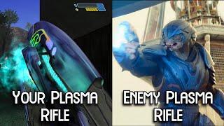 Your Plasma Rifle vs Enemy Plasma Rifle