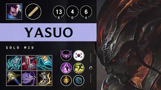 Yasuo Mid vs Sylas - KR Master Patch 25.05