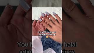 These are the perfect solution to a complete Wudu!  #modest #muslimah #nailinspo