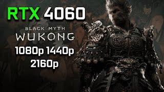 Black Myth Wukong: RTX 4060 8GB | 1080p - 1440p - 2160p | DLSS FG