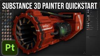 Substance 3D Painter Quick Start Guide - All You Need To Know To Get Texturing