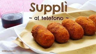 Supplì al Telefono con Risotto Avanzato | Ricetta Svuota Frigo | 55Winston55