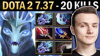 Spectre Dota 2 7.37 Miracle with 20 Kills and Moon - TI14