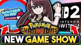 POKEMON NEWS! NEW GAME SHOW ANNOUNCED! POKEMON CHAMPIONS CAMPAIGN MODE & SEASONAL EVENTS RUMOR!