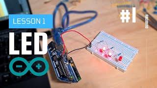 LED Arduino Tutorial #1 - Elegoo Uno R3 Basic Starter Kit