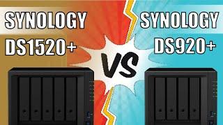 Synology DS1520+ vs DS920+ NAS Drive