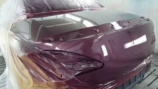 Car Painting: quick job mirror finish