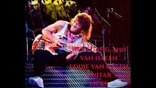 VAN HALEN  EDDIE VAN HALEN STYLE GUITAR LICKS @5150show  @VANHALENARCHIVE