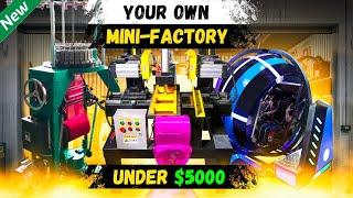 Business Machines You Can Buy Online To Make Money! 25 best business ideas 2024 mini manufacturing