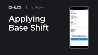 Applying Base Shift in Emlid Flow