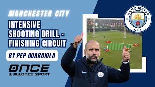 Manchester City Finishing Circuit | Pep Guardiola Intensive Shooting Drill