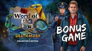 WORLD OF THE LAW: DEATH MASK - BONUS GAME FULL WALKTHROUGH