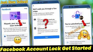 How To Unlock Facebook Locked Account 2025? | Facebook account Locked how to unlock Get Started