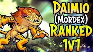 Daimio (Mordex) Hellboy Crossover in RANKED 1v1 • Brawlhalla Gameplay