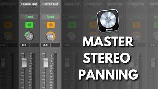 Easily Invert & Manage Stereo Width w/ Logic Panner